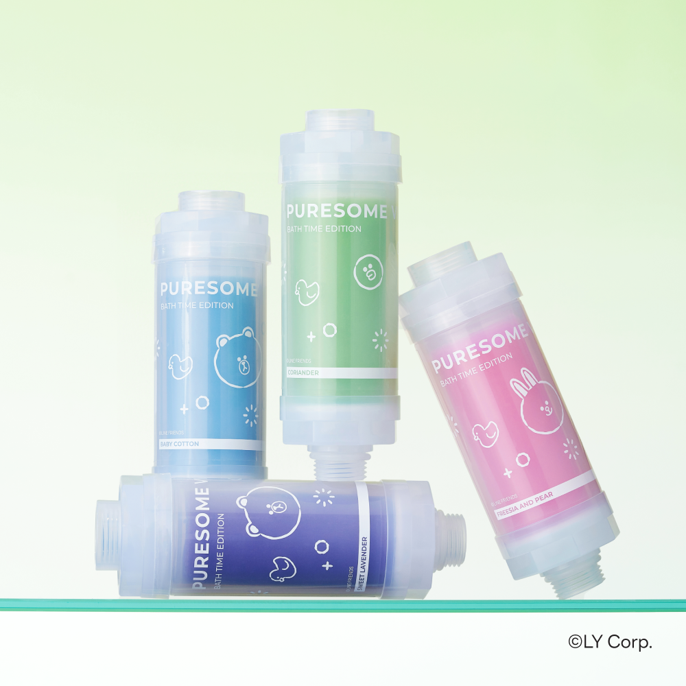 LINE FRIENDS植萃香氛濾芯 PURESOME Vita Vegan Filter Bath Time Edition