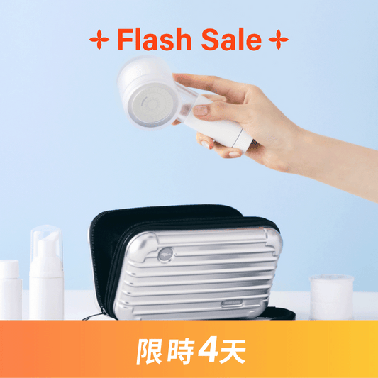 旅行用蓮蓬頭 飛行組 PURESOME Travel Shower Head Luggage Set