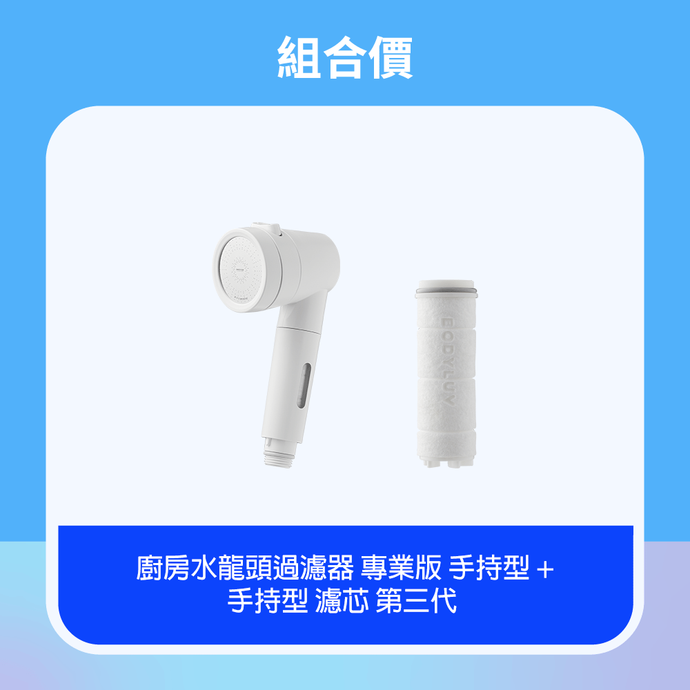 廚房水龍頭過濾器 專業版 手持型組 Kitchen Shower Head Hand Type Set
