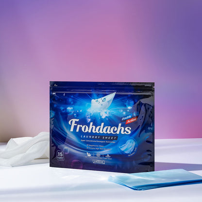 雙效濃縮潔淨洗衣片 Frohdachs D.A.Laundry