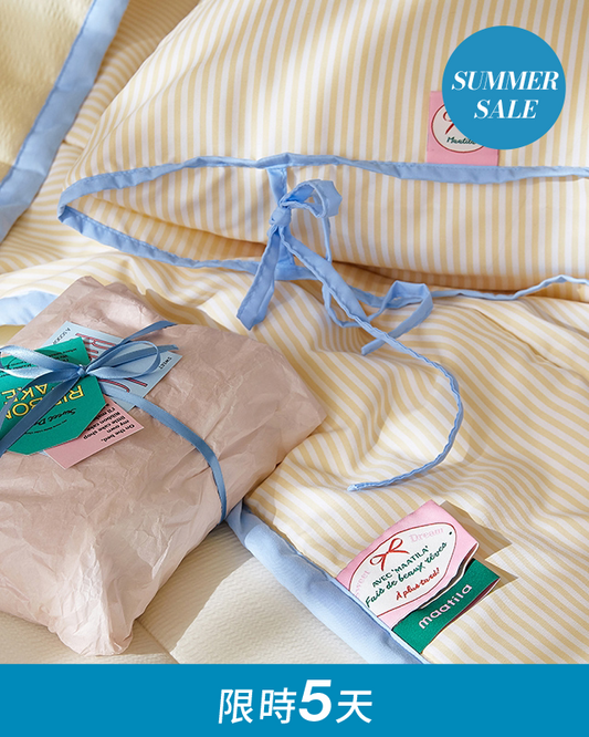 蝴蝶結蛋糕枕頭套 Ribbon Cake Pillow Cover
