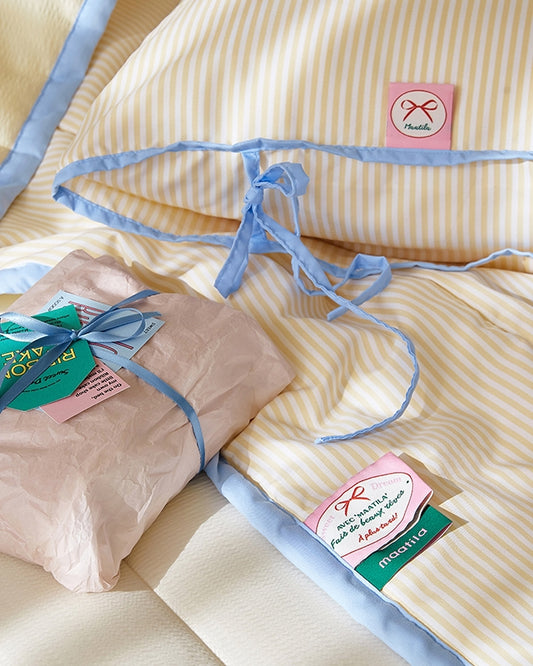 蝴蝶結蛋糕枕頭套 Ribbon Cake Pillow Cover