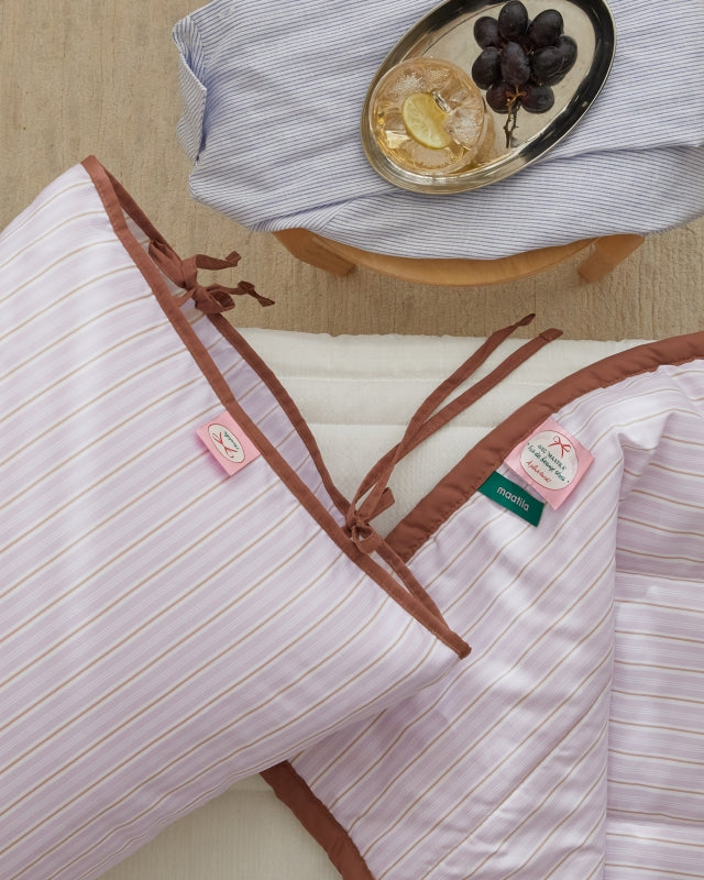 蝴蝶結蛋糕枕頭套 Ribbon Cake Pillow Cover