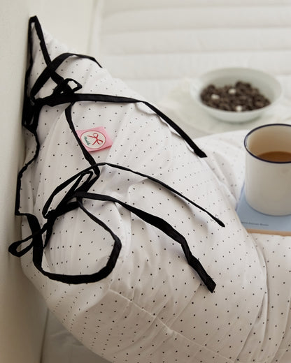 蝴蝶結蛋糕枕頭套 Ribbon Cake Pillow Cover