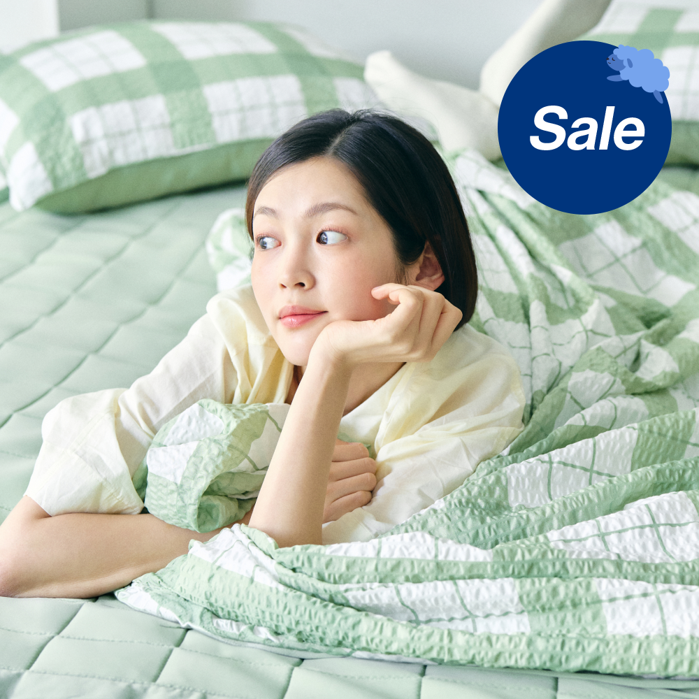 涼涼防蚊雙面被 格紋系列 Solsol cool(anti bug) bedding