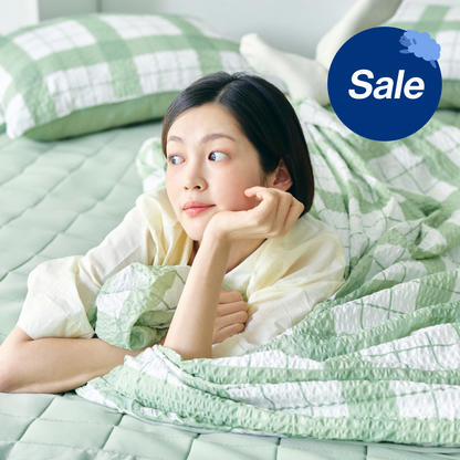 涼涼防蚊雙面被 格紋系列 Solsol cool(anti bug) bedding