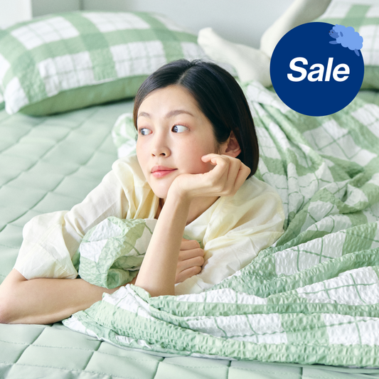 涼涼防蚊雙面被 格紋系列 Solsol cool(anti bug) bedding