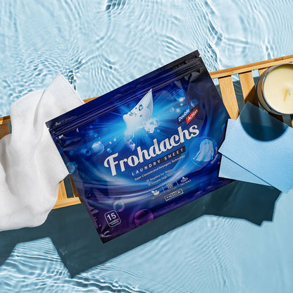 雙效濃縮潔淨洗衣片 Frohdachs D.A.Laundry