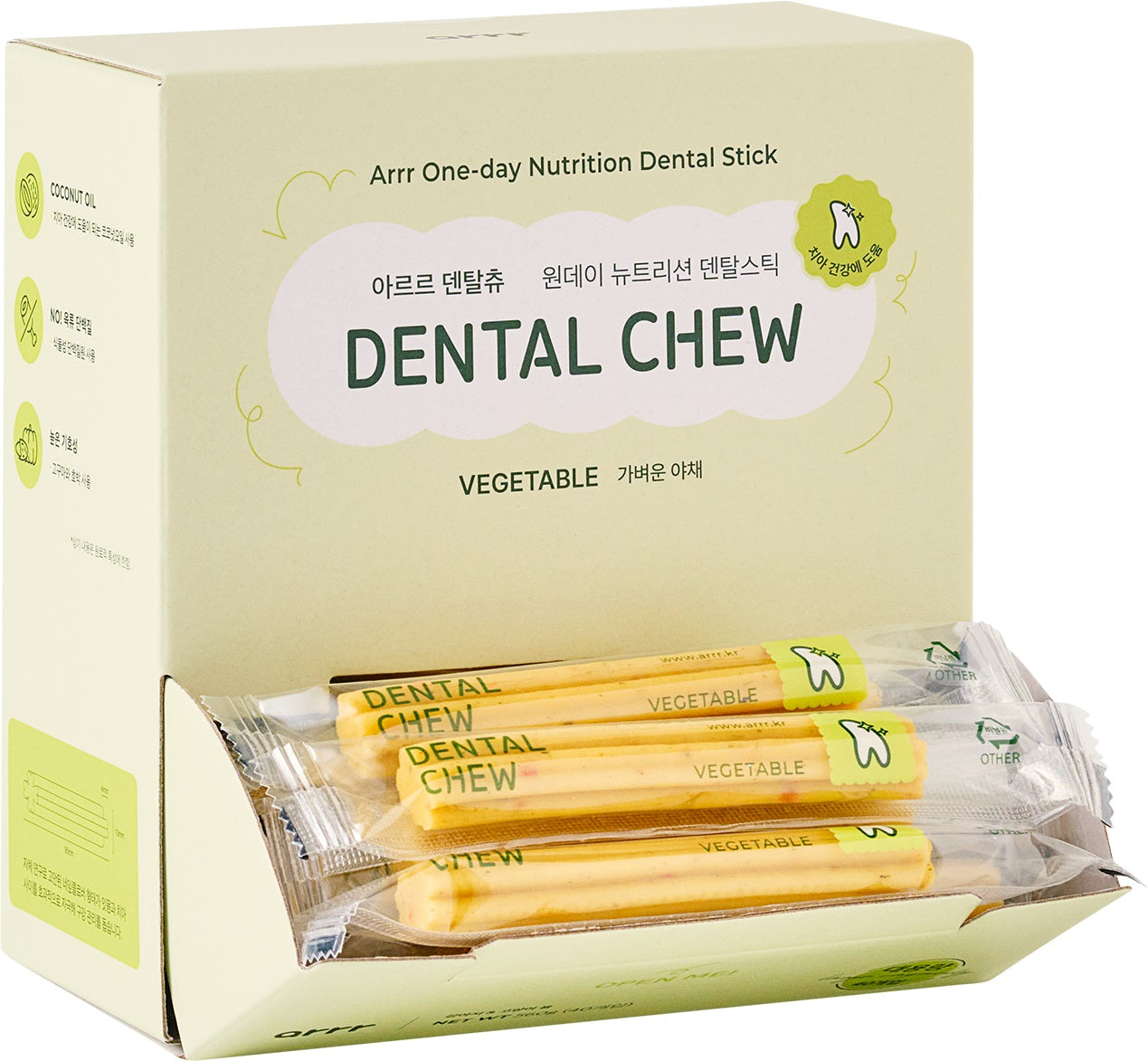 Dental Chew Large Package｜營養潔牙棒 大容量