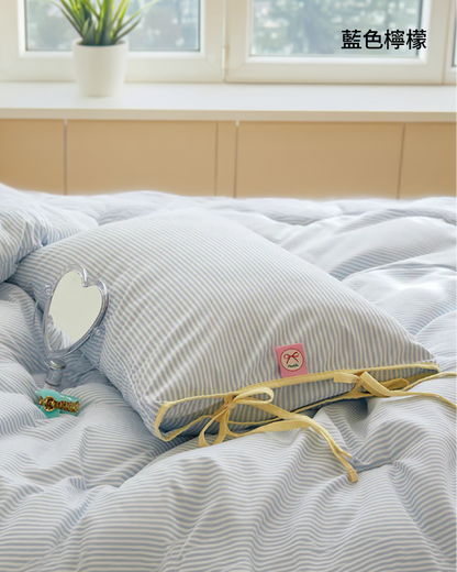 蝴蝶結蛋糕枕頭套 Ribbon Cake Pillow Cover